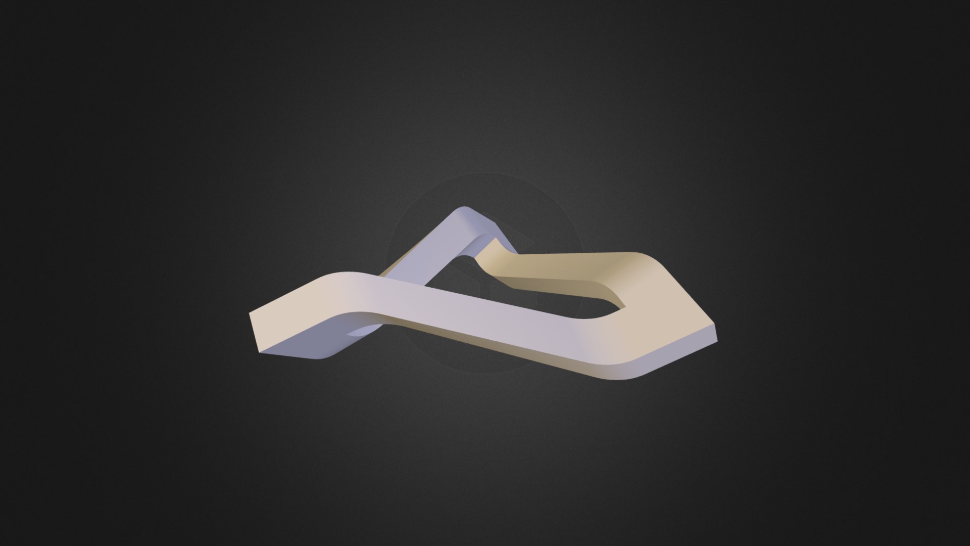 Symmetric Penrose triangle - 3D model by 3dindustries [2f15c54] - Sketchfab