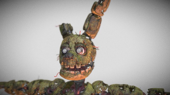 Springtrap Special Delivery 3D Model