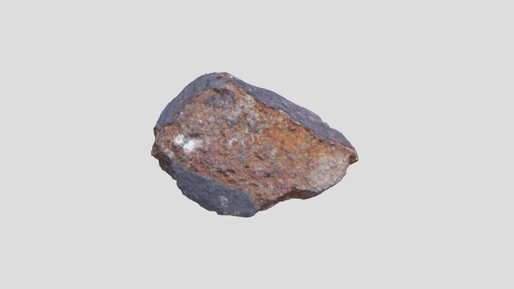 習志野隕石2号（73g） 3D Model