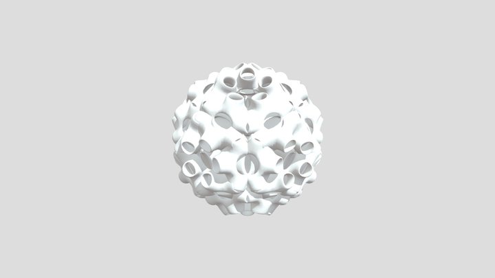 organic ball 3D Model