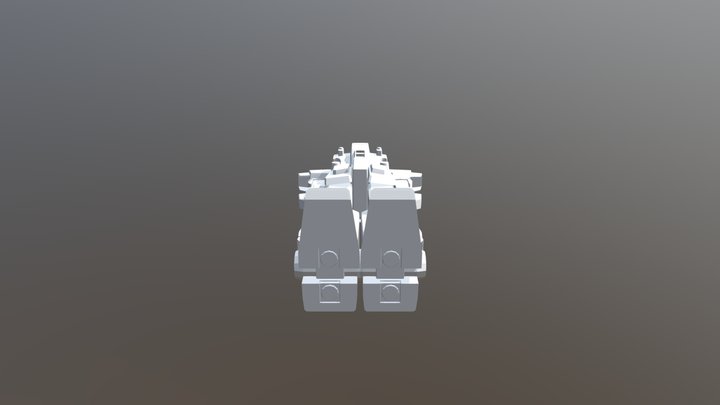 gundam unit3 3D Model