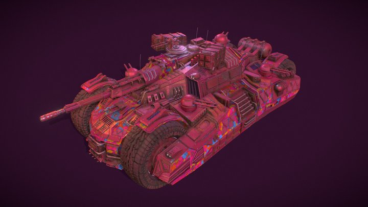 Chonky Tank - DSZarts 3D Model