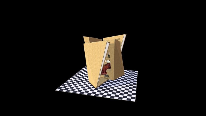 Il moderno carrel di San Jerome 3D Model