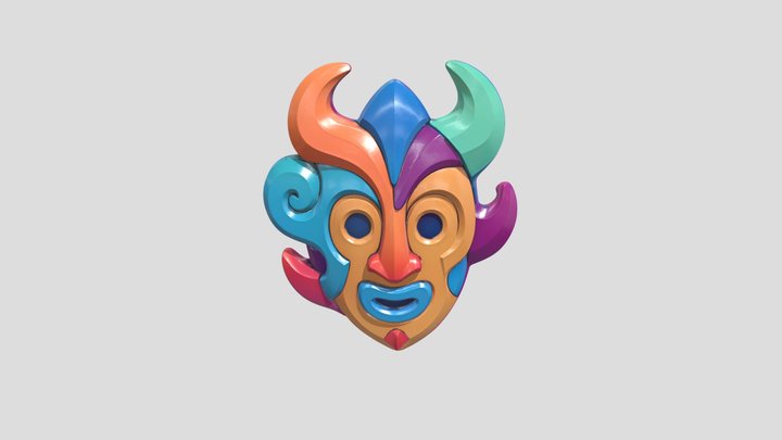 Character Crazy Funny Mask Study