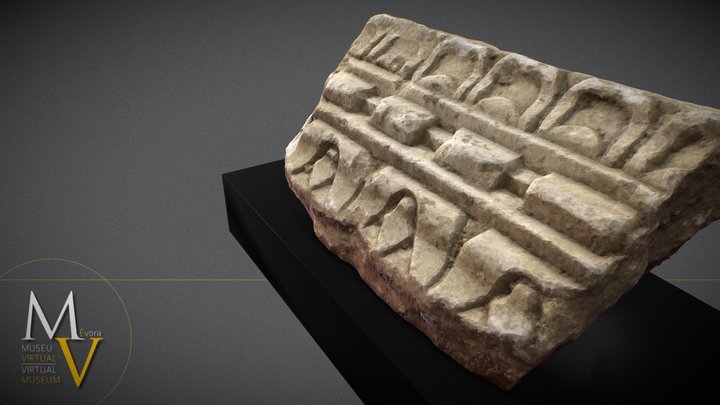 Friso romano 3D Model