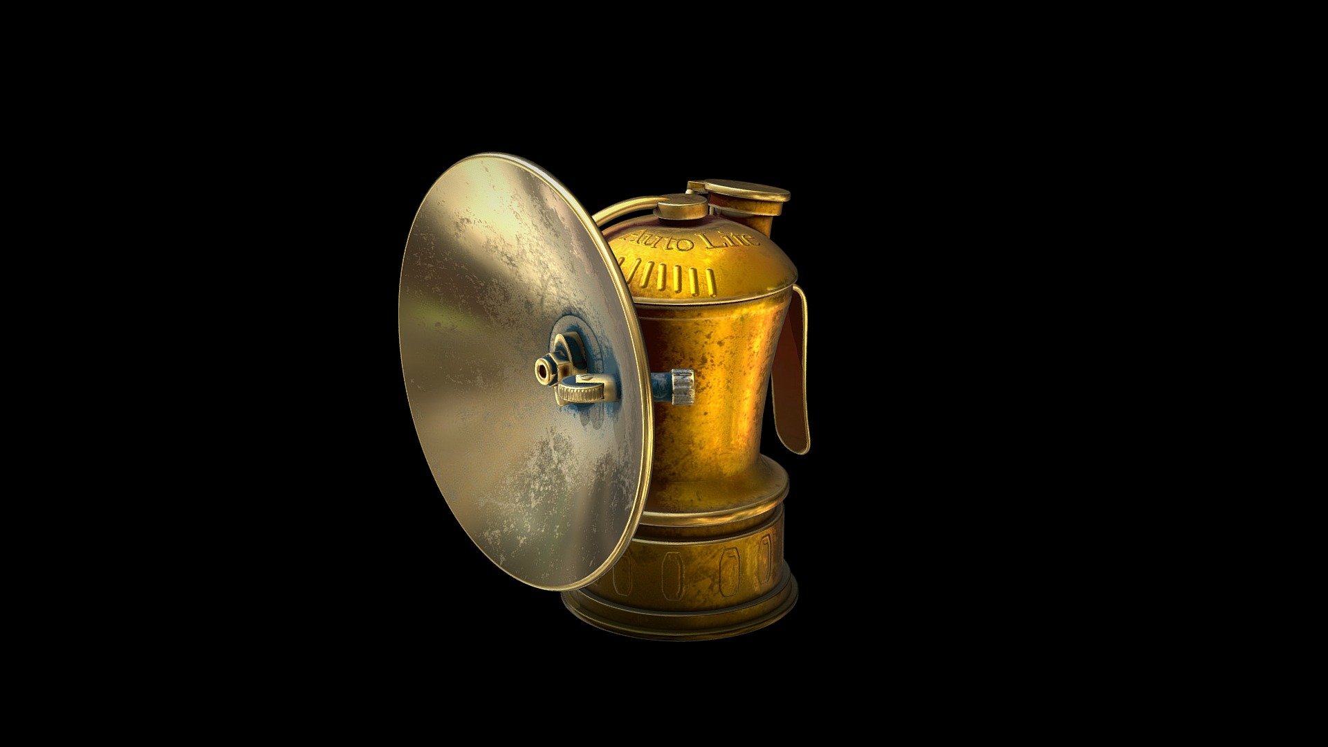 Miners lamp - early 1900s