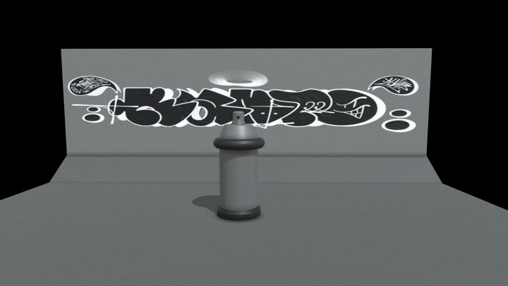 spray1 3D Model