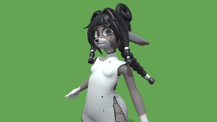 Nibbles Lamb Animaton SFW 3D Model