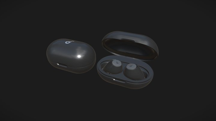 Headphones Anker Soundcore 3D Model