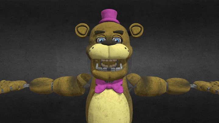 3D file FNAF / FIVE NIGHTS AT FREDDY'S Fredbear Plush 🎃・3D