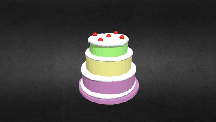 Cake 3D Model
