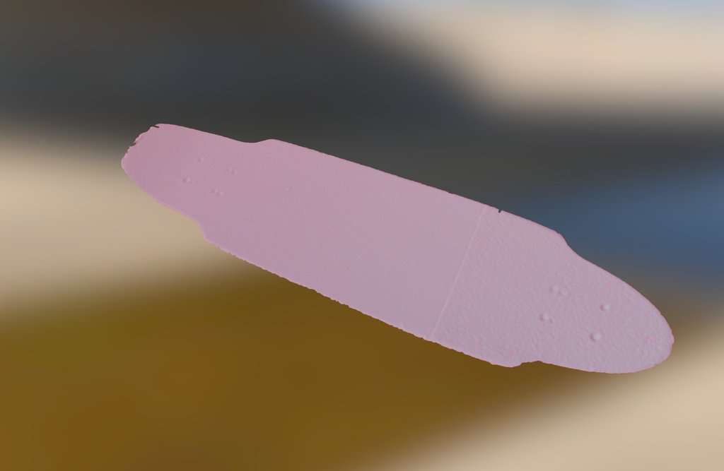 3D Scanned Skateboard