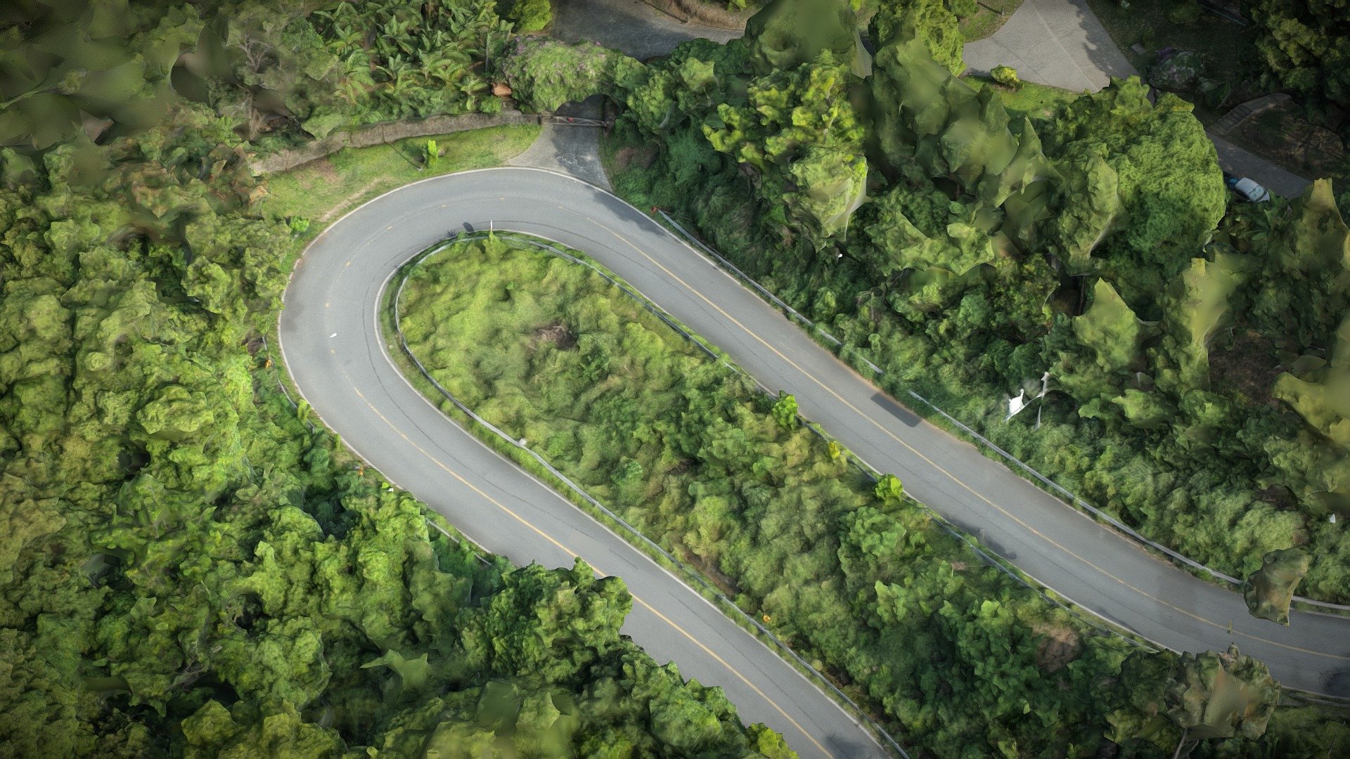 mountain road at Phuket Island - Download Free 3D model by Metazeon ...
