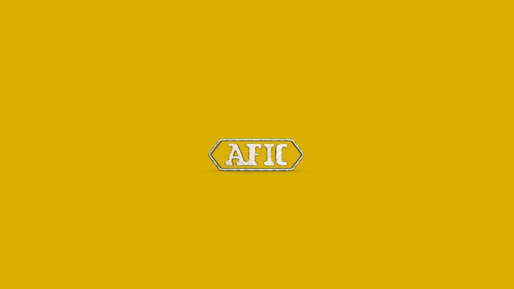 AFIC logo 3D Model