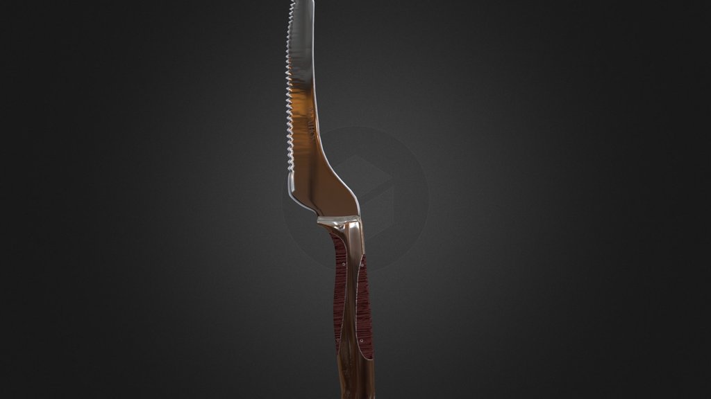 Long Fancy Kitchen Knife