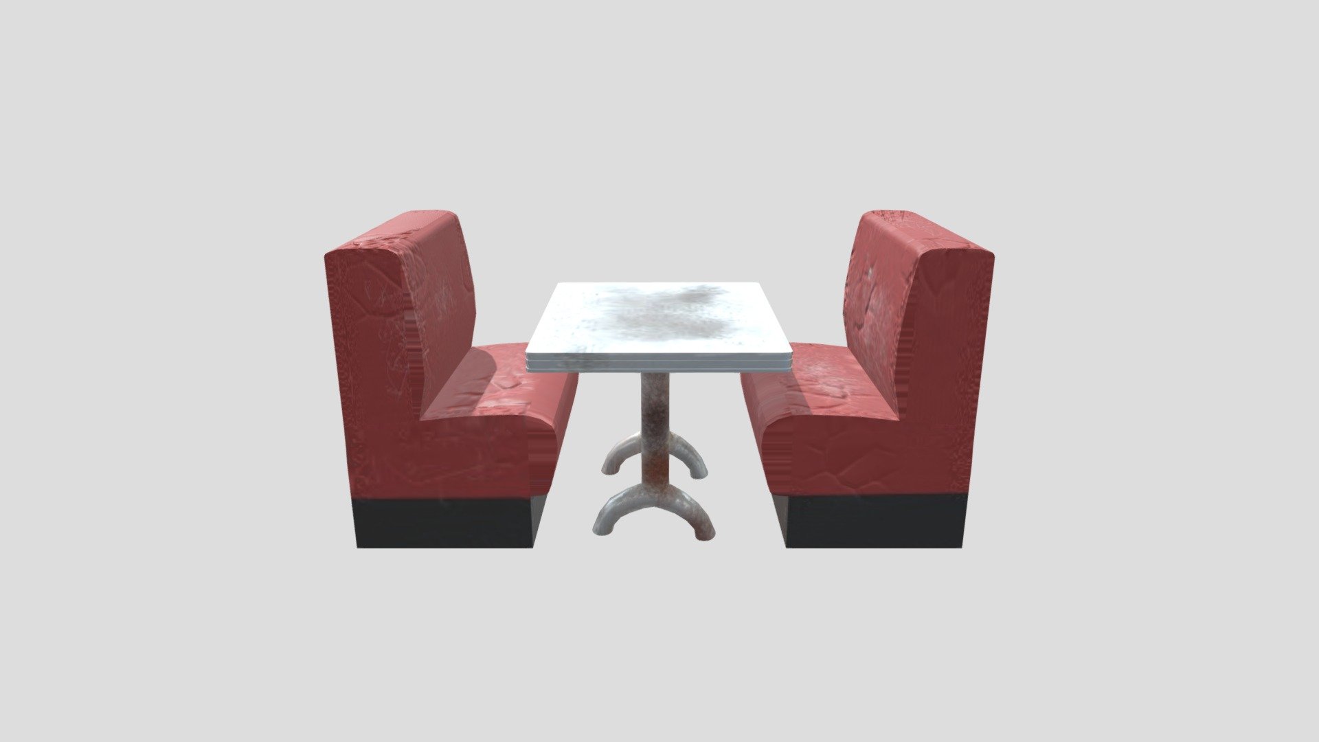 Diner Booth and table