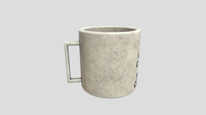 Office Mug 2 3D Model