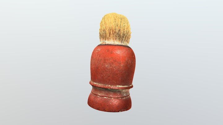 Shaving Brush 3D Model