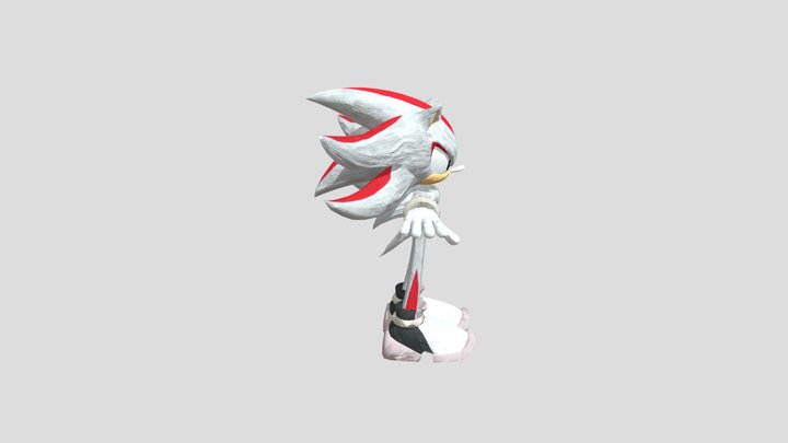 Xbox 360 - Sonic The Hedgehog 2006 - Shadow 3D Model