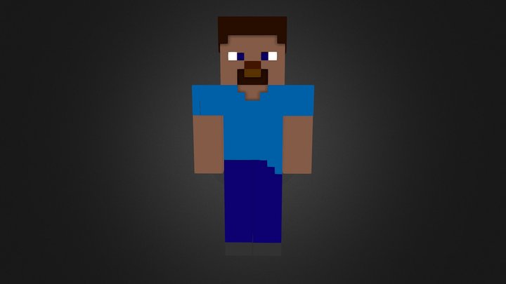MINECRAFT STEAVE 3D Model
