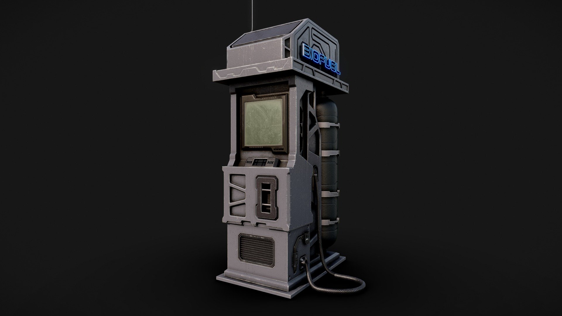 Sci-Fi BioFuel Station
