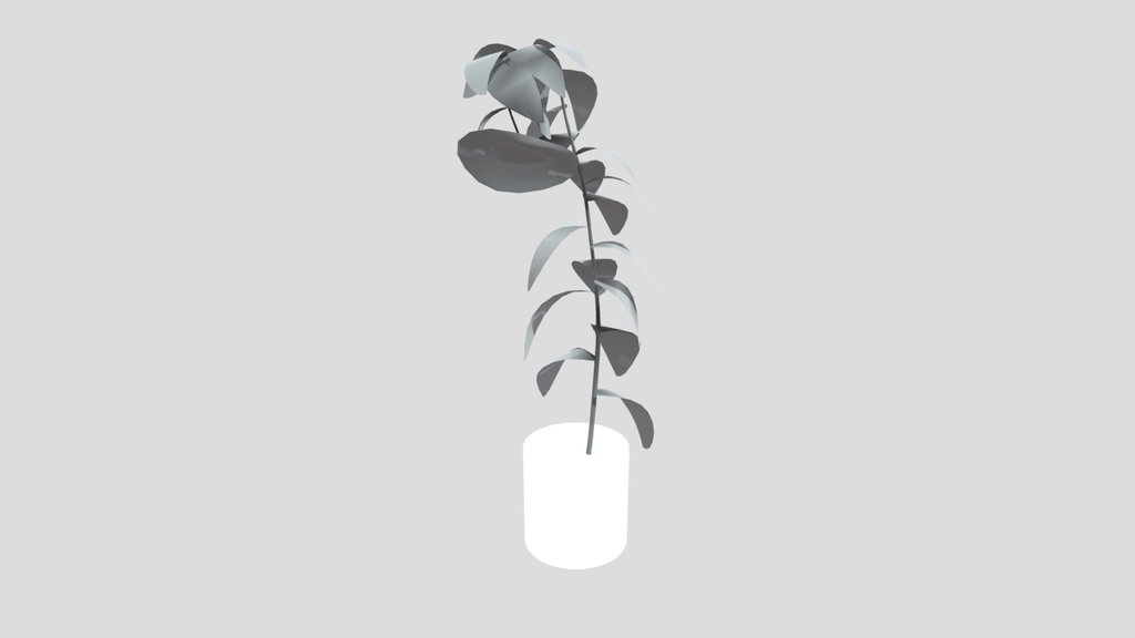 Flower Sunflower Long Pot