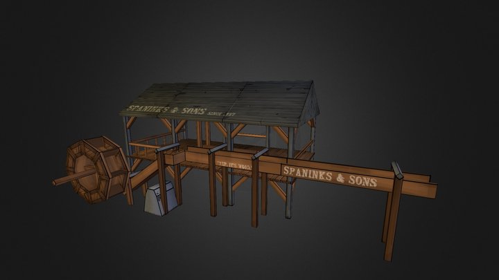 Sawmill 3D Model