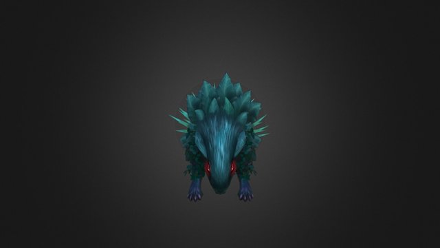 Porcupine New3 3D Model