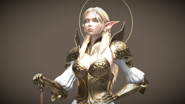 Elf 3D Model