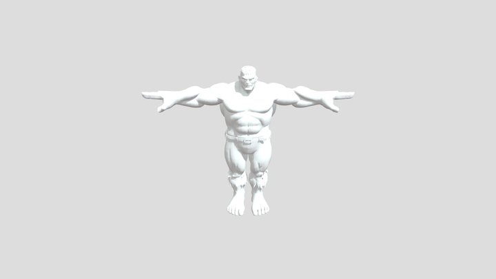 Hulk 3D Model