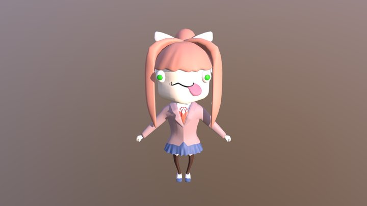 Monika 3D Model