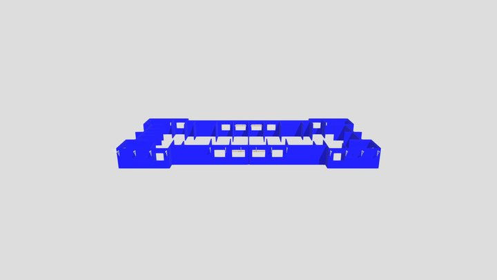 Plataforma Guarda-Corpo 3D Model