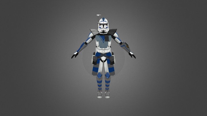 ARC Trooper Fives 3D Model