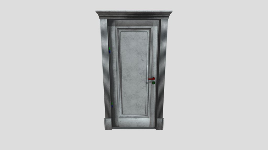 Plastic Old Door