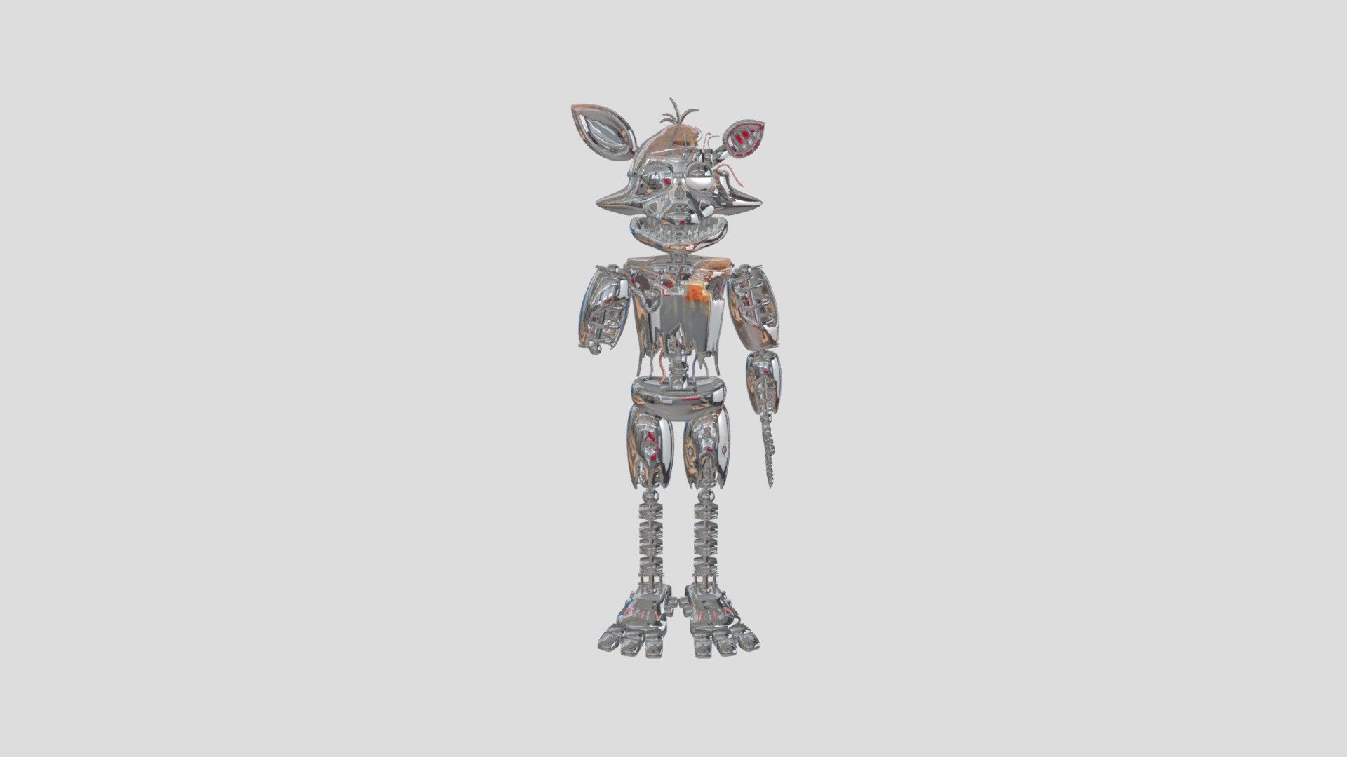 fnaf-3-phantom-foxy - 3D model by ryderw2027 (@ryderw2027) [2f262b9]