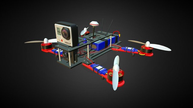 Quadcopter 3D Model