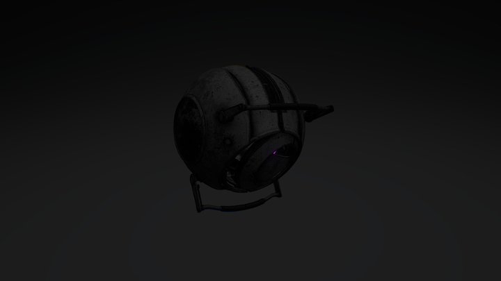 Corrupted Personality Core 3D Model