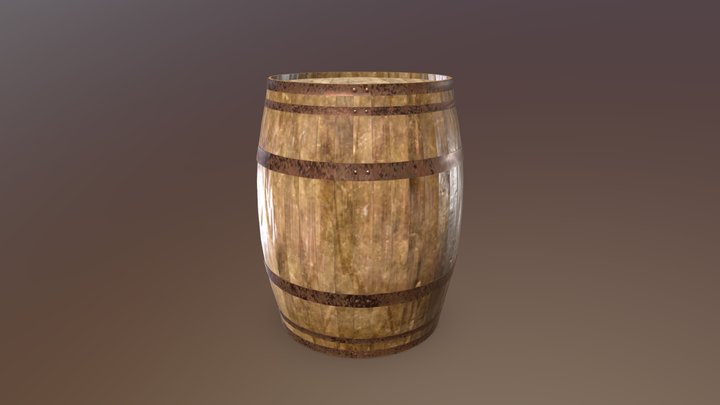 Barrel_0002 3D Model