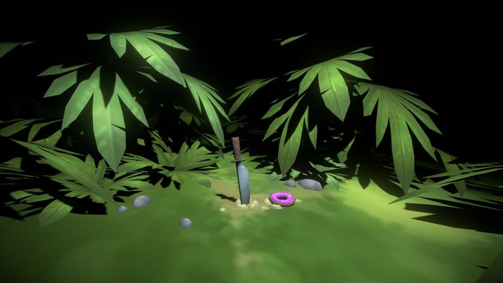 Sketch 06 - Jungle 3D Model