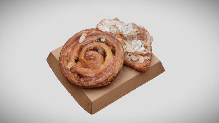 Escargot & Almond something 3D Model