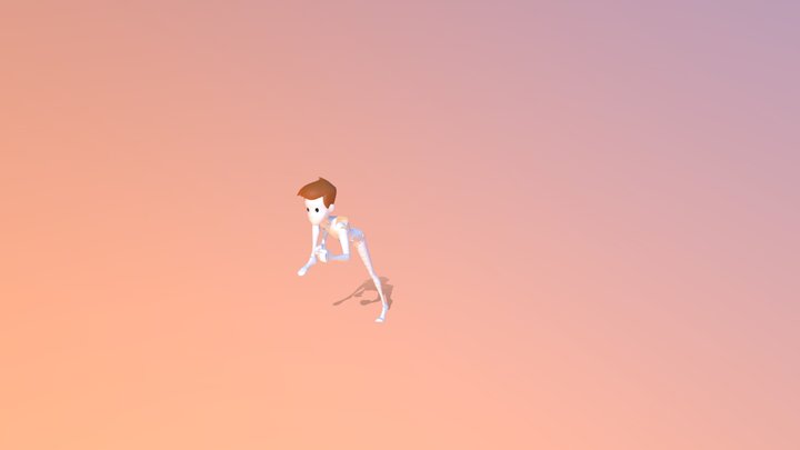 Running Exercise 3D Model