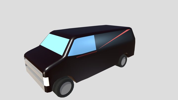 B. A.'s Van 3D Model