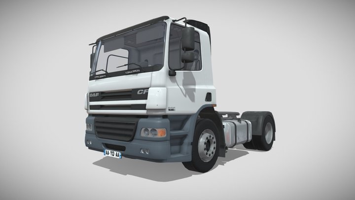Truck DAF CF 75.310 3D Model