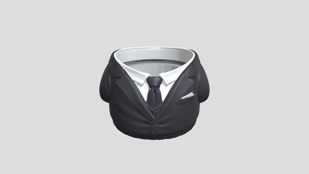 Headless Suit Portrait Grey!!