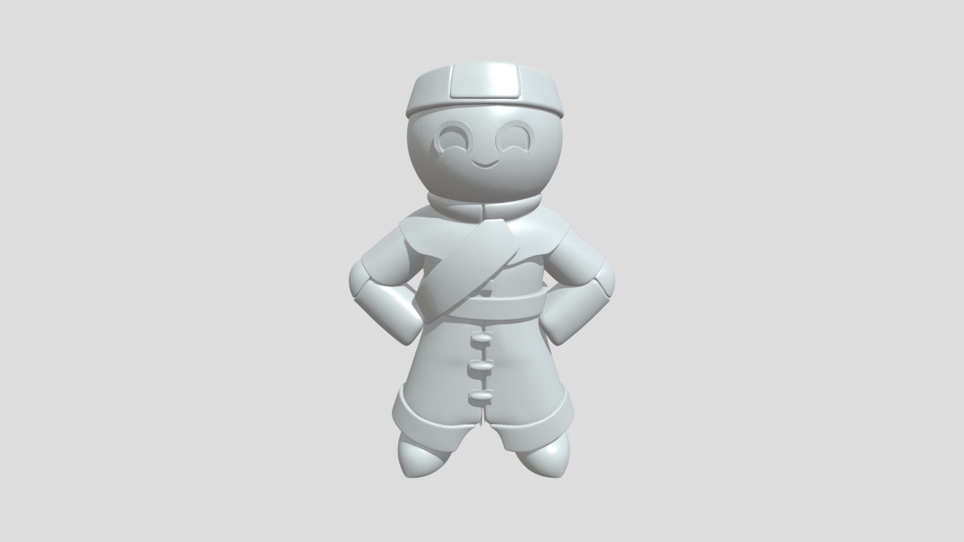 Blue humanoid with a coat - 3D model by kayaarda568 [2f2deb9] - Sketchfab