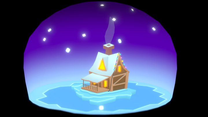 #3December 2023 - Winter Wonderland – Free 3D Model STL