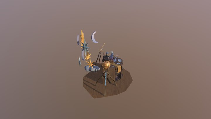 Astral Perfumer 3D Model