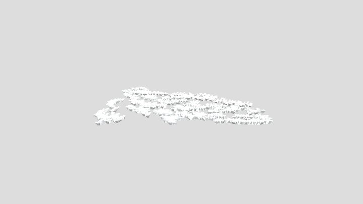 Dress 02 - Lichen 3D Model