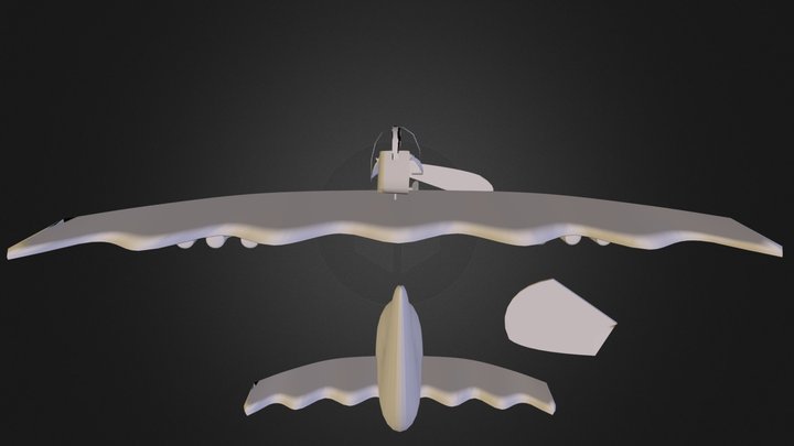 Avion Gremlins 3D Model