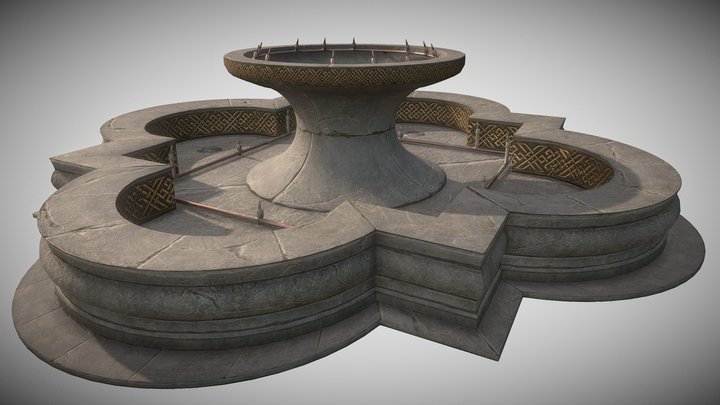 Fountain 3D Model